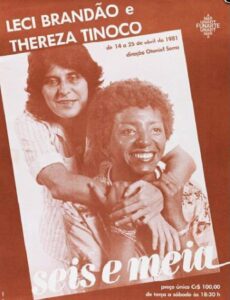 Leci Brandão - Thereza Tinoco- defesa cultura negra - 80 anos