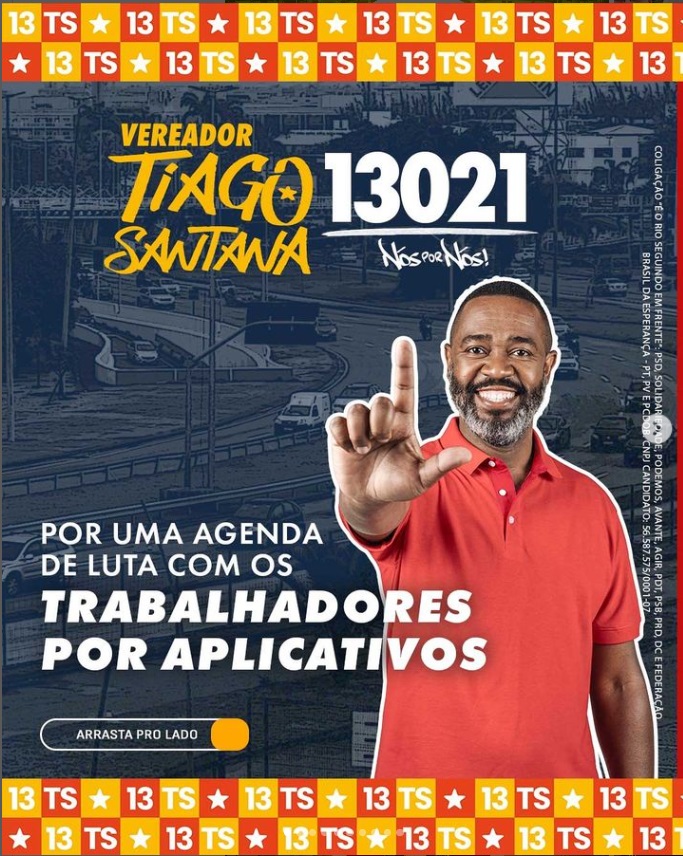 escolher candidatos antirracistas - Tiago Santana