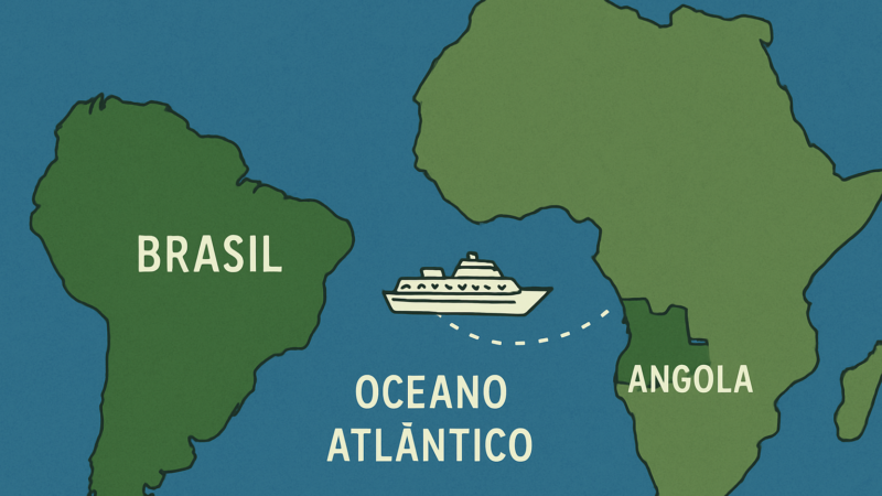 Viagem histórica inverte Rota do Tráfico Atlântico