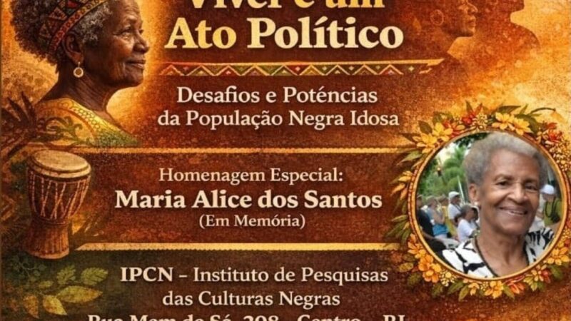 Desafios e potências da população negra idosa em debate