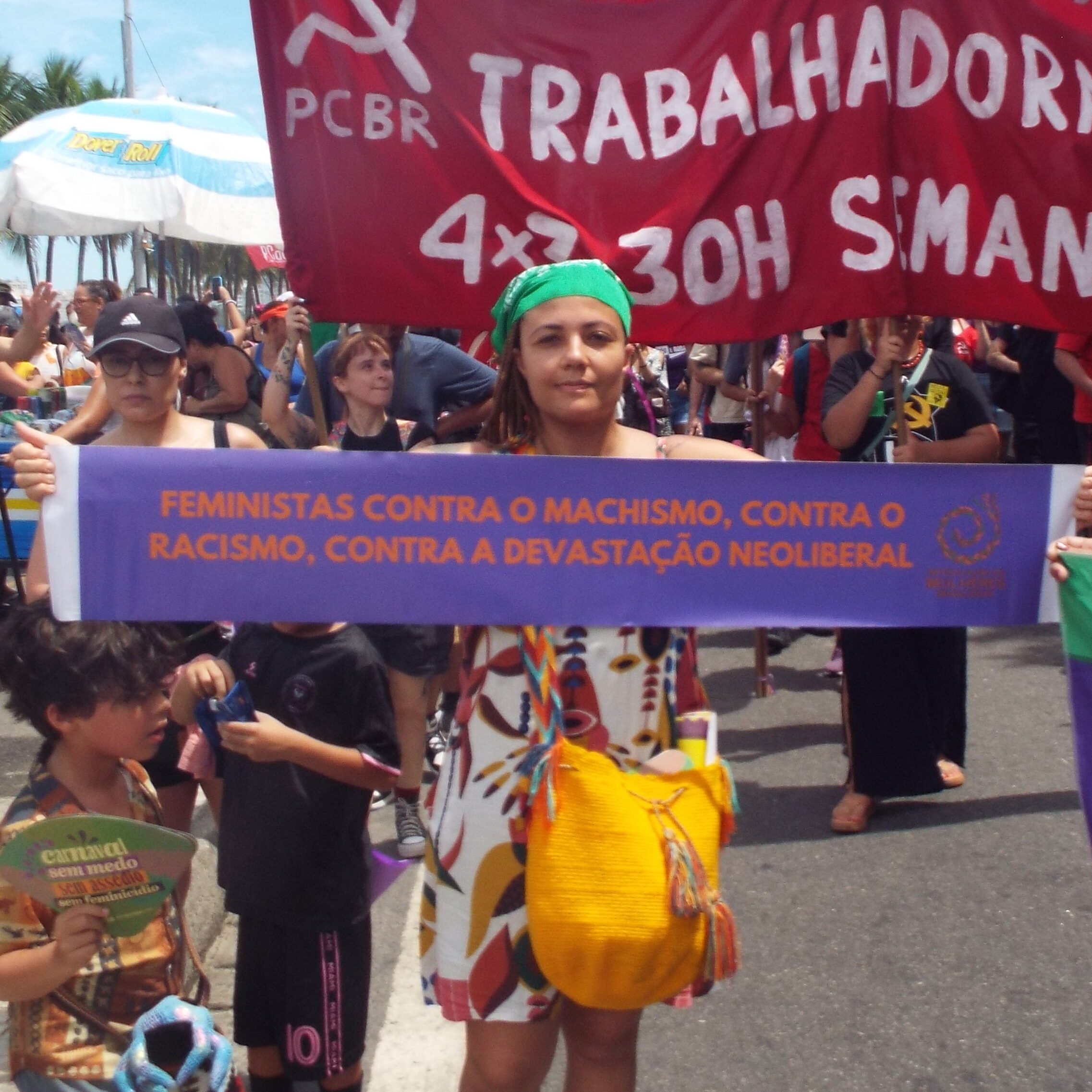 Feministas contra o machismo, racismo e devastação neoliberal